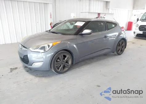 2016 Hyundai Veloster из США, поврежденный, VIN KMHTC6AD4GU249571